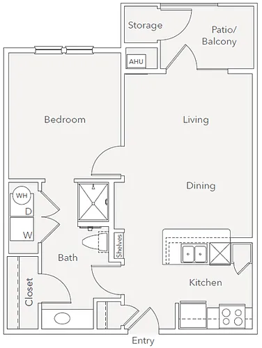 Floor plan A1-60