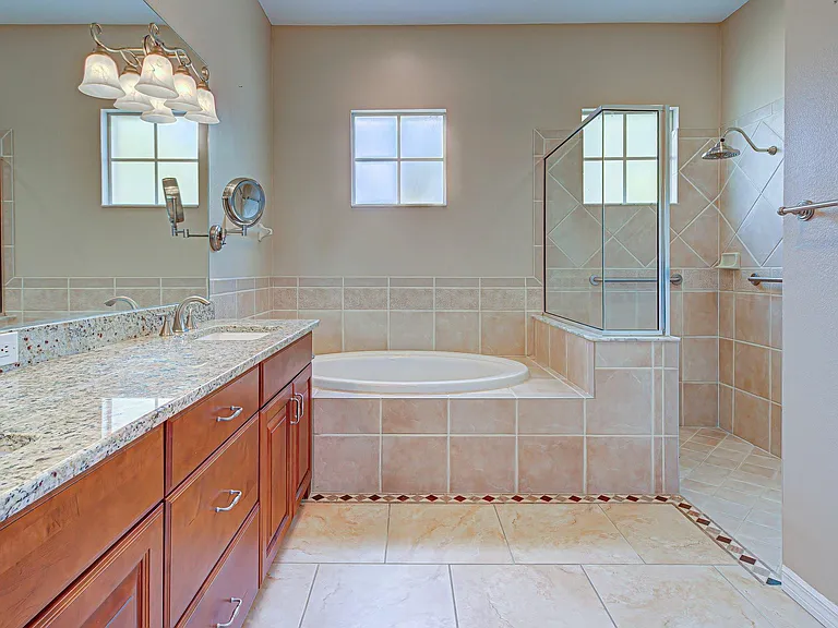 Master bathroom