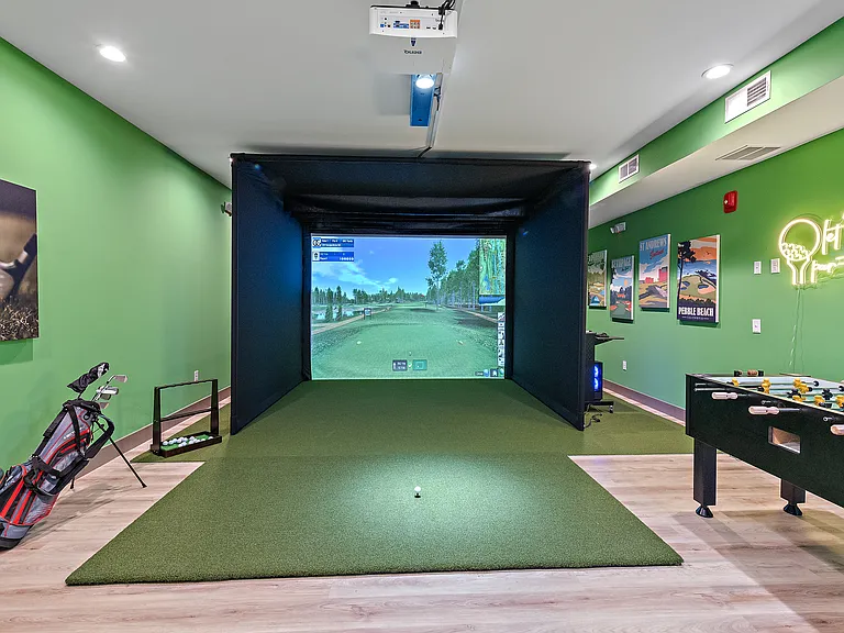 Golf Simulator Room