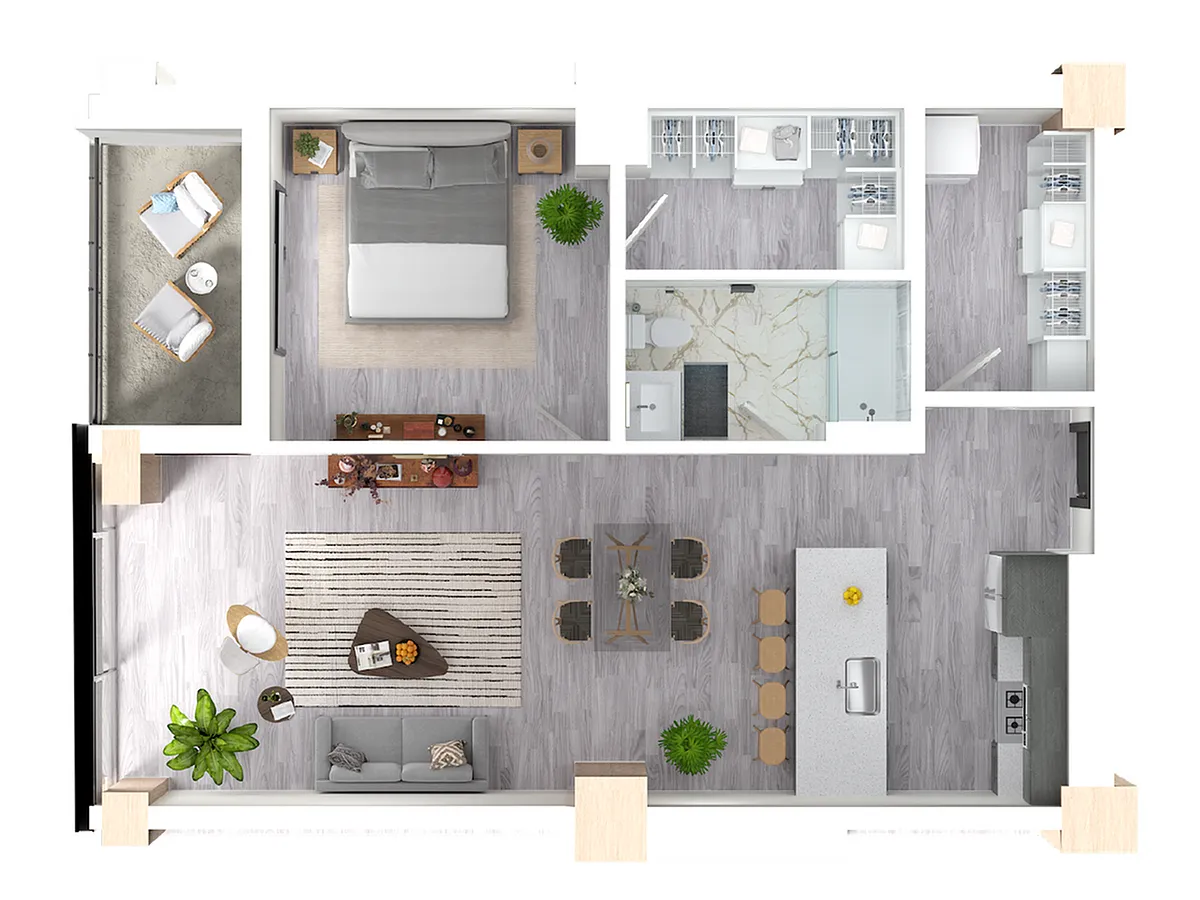 Floor plan Ash
