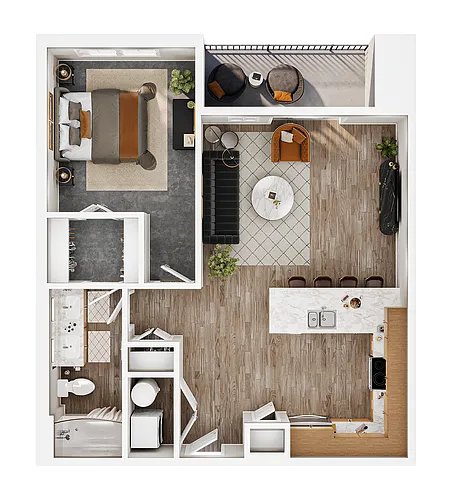 Floor plan A9 The Guilded