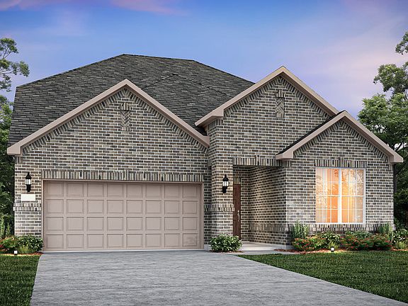 The Keller, a two-story home with 2-car garage, shown with Home Exterior 33