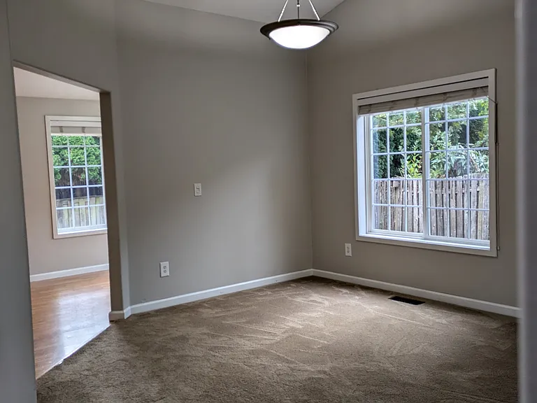 Great room pass through to kitchen and morning room