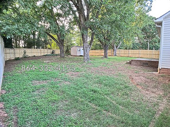 Large Fenced Backyard