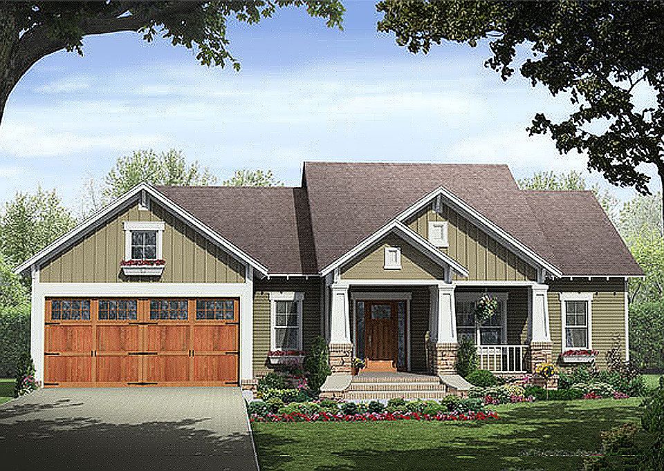 1800 sq.ft Craftsman 1 Floor