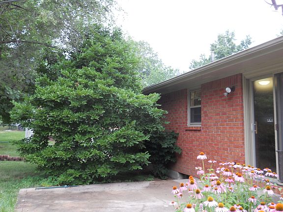 Large patio