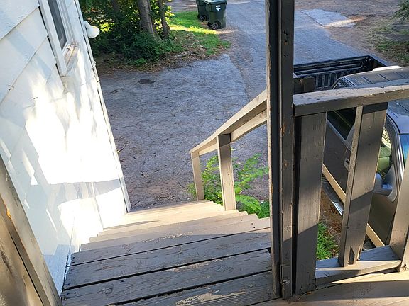 Top of steps view