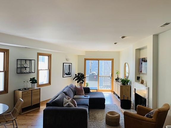 Living area (photo taken from kitchen)