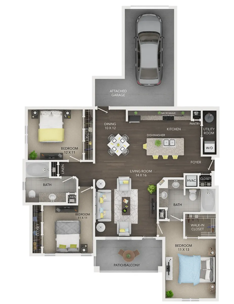 Floor plan D2