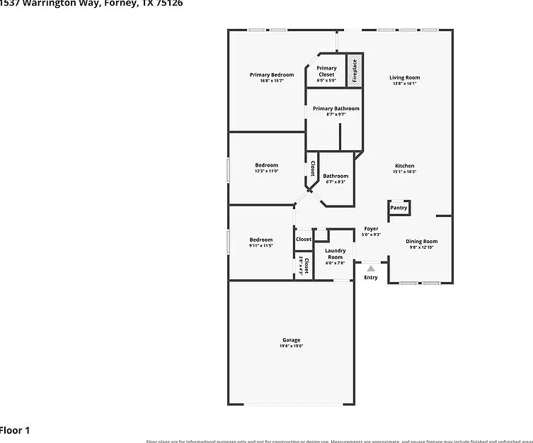 3 bed, 2.0 bath, 1428 sqft, $1,905 — Photo 2