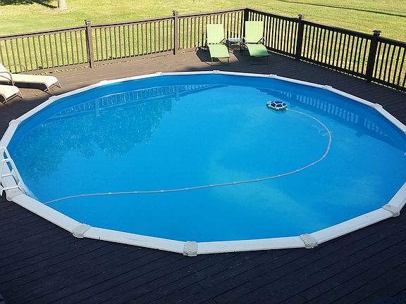 24' x 4' Round pool