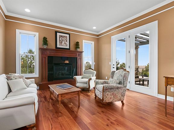 Cozy Living Room with Gas Fireplace
