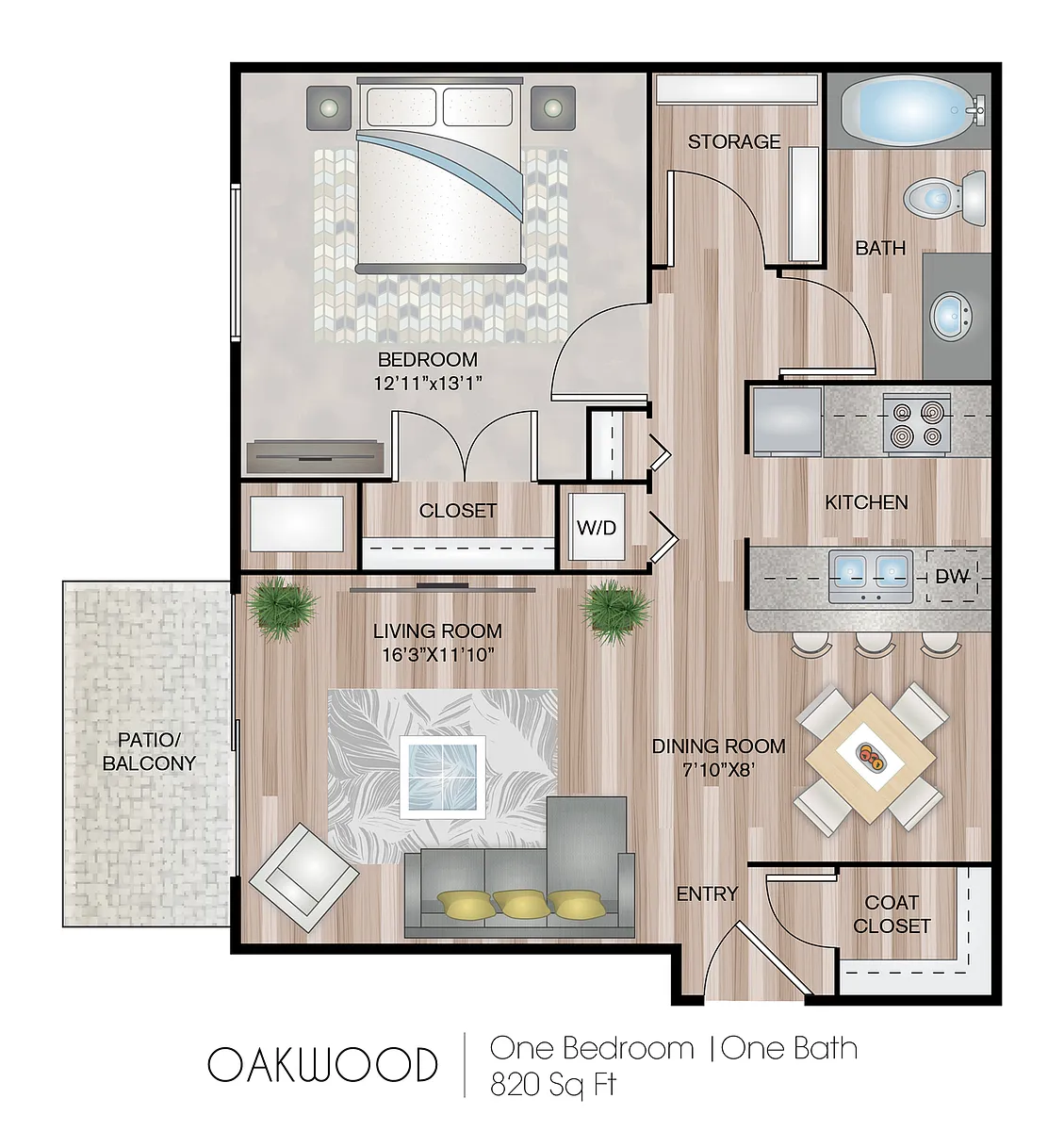 Floor plan OAKWOOD