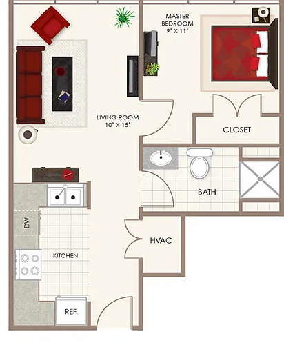 Floor plan A1 Taylor