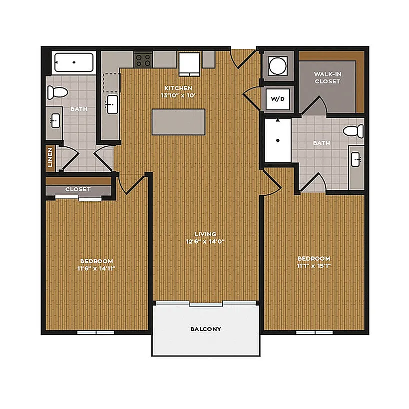 Floor plan 2A-1