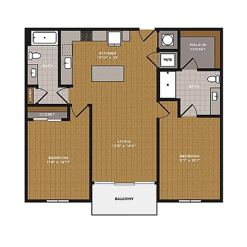 Floor plan 2A-1