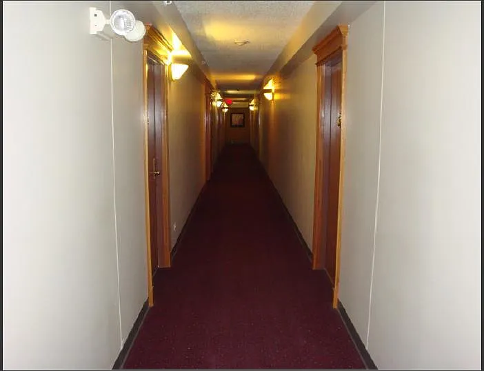 Hallway to unit 206