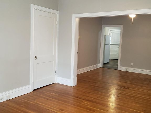 Living room and dining room