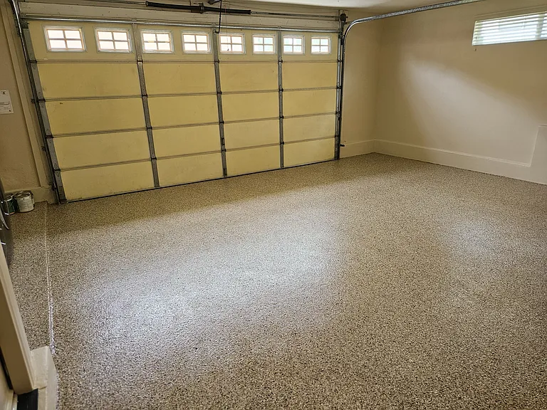 Renovated 2-car garage