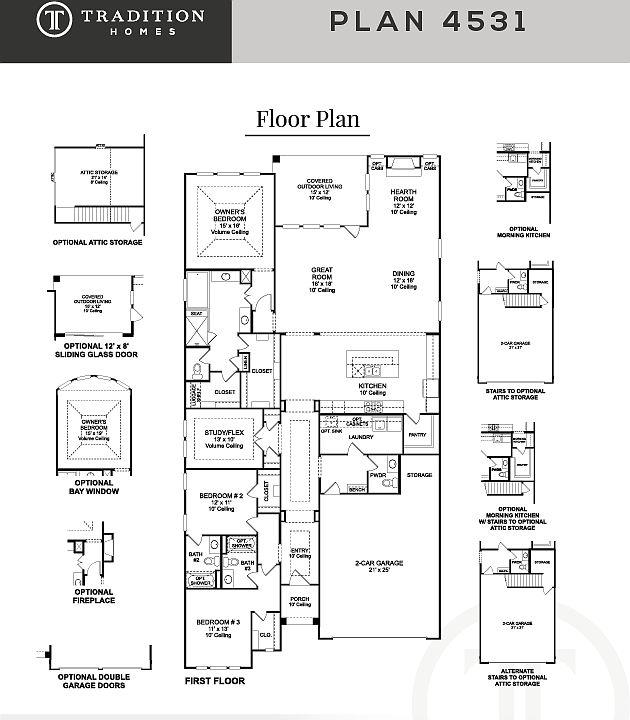 Plan 4531 Plan, Windsong Ranch, Prosper, TX 75009 Zillow