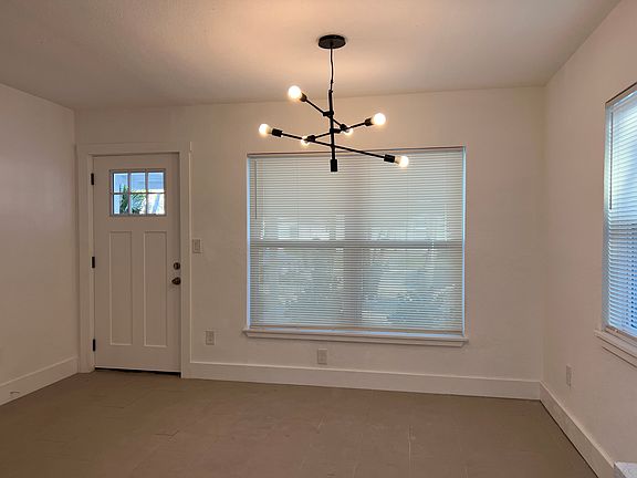 Dining room and front door