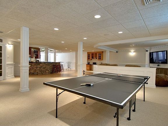 Finished basement