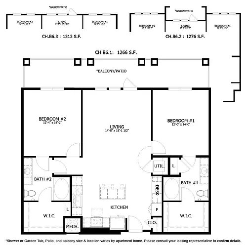 Floor plan CH_B6