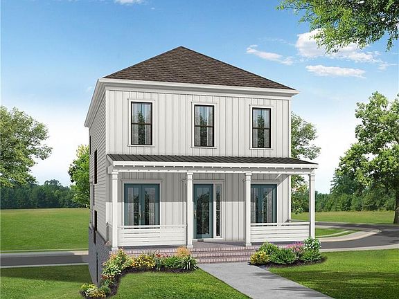 Gorgeous white-painted classic, yet modern farmhouse