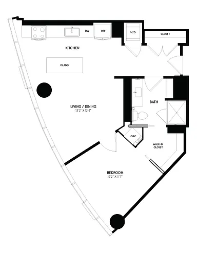 Floor plan 1 Bed/1 Bath-13