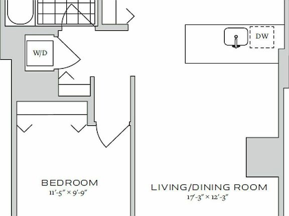 2nd image of 70 Pine St APT 1724