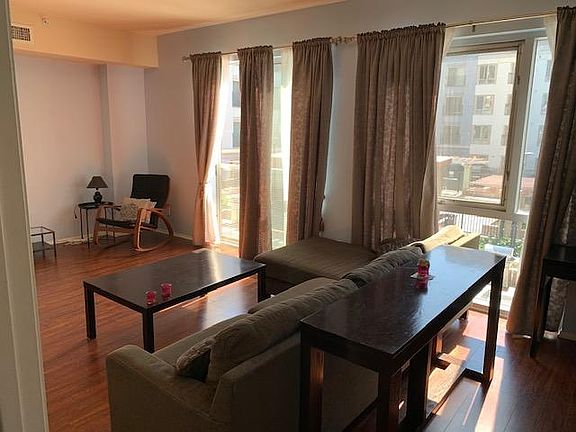 Large floor to ceiling window