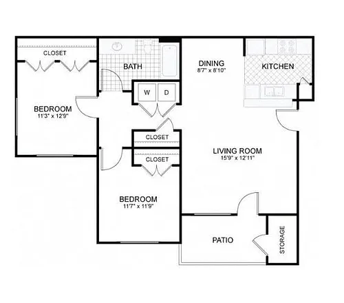 Floor plan 2X1