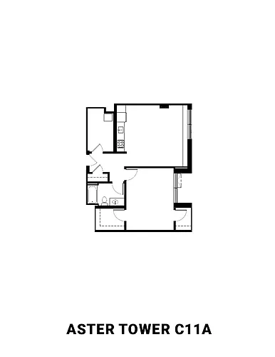 Floor plan Aster C1