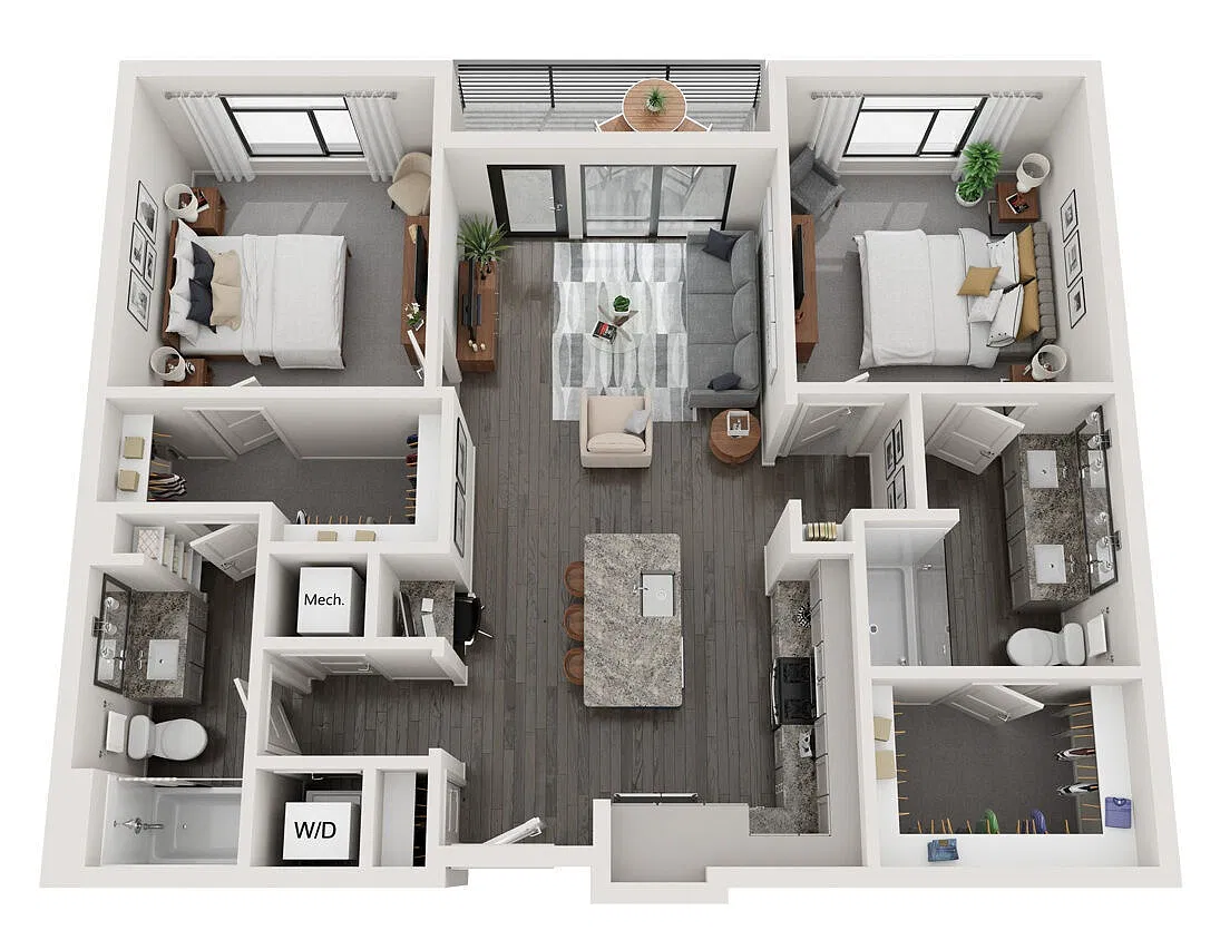 Floor plan B2