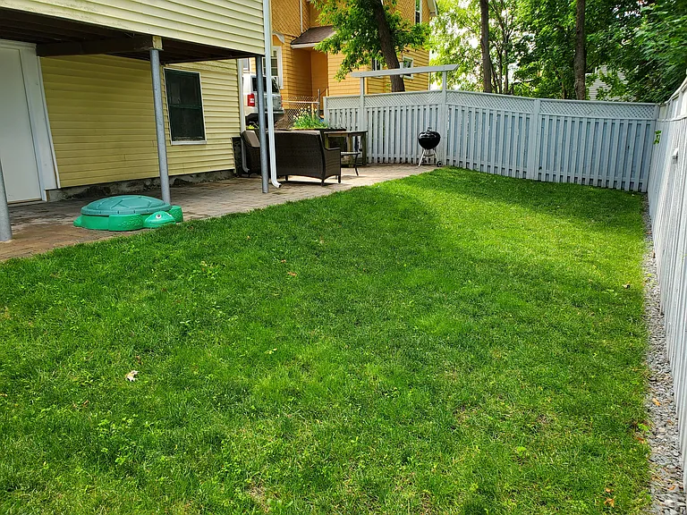 Patio / yard allocated for this unit