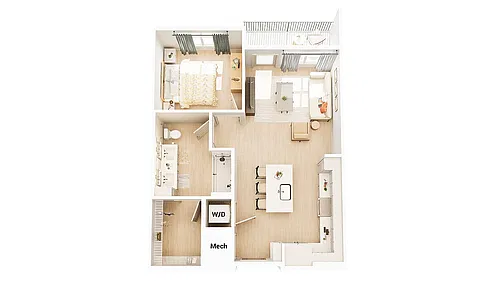 Floor plan A2-HC