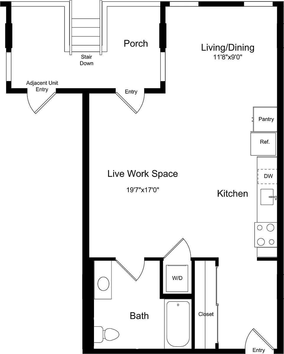 Floor plan F1