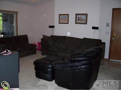 Great Room with Vaulted Ceiling