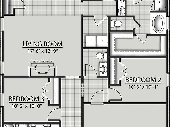 Yardley III A - Floorplan - DSLD Homes