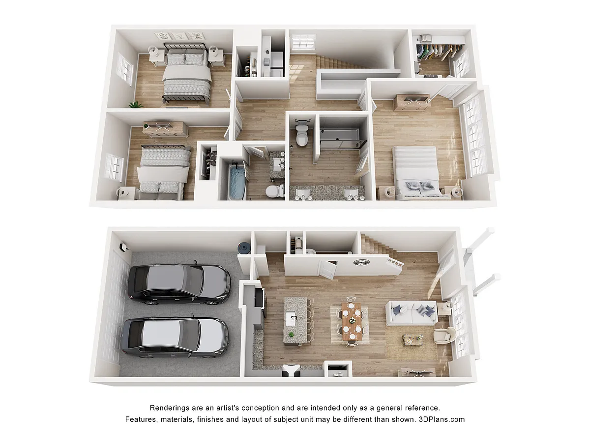 Floor plan The Caulfield