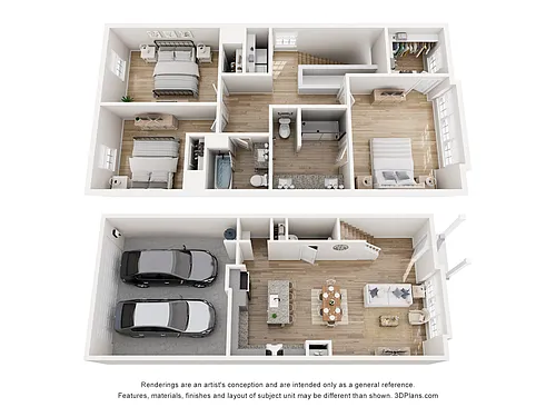 Floor plan The Caulfield