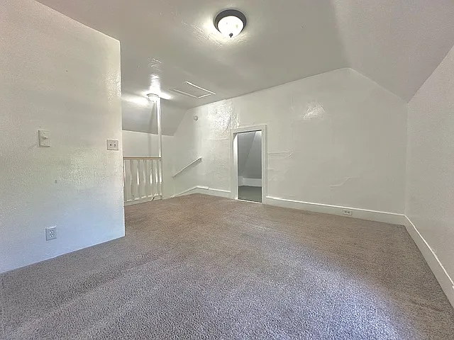 Bedroom 5 has a private staircase entrance, small closet and an extra large walk in closet.