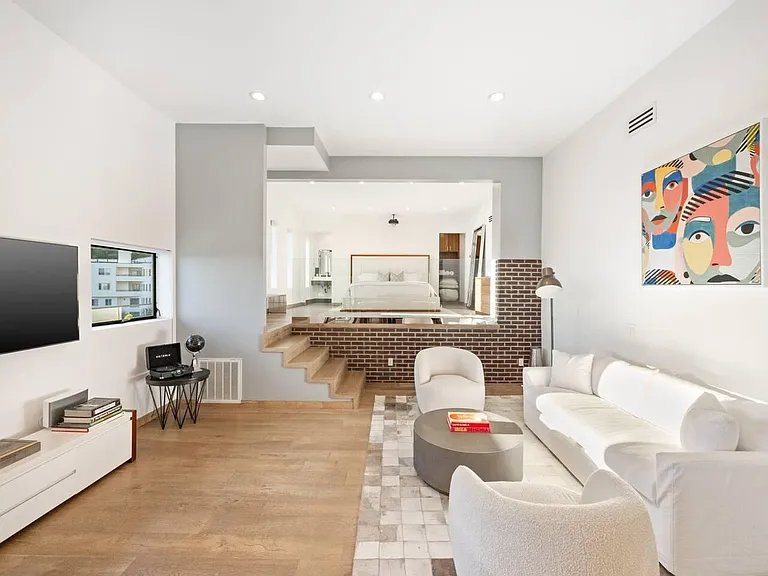 Recharge and rejuvenate in the opulent private living area of Guest Bedroom #3