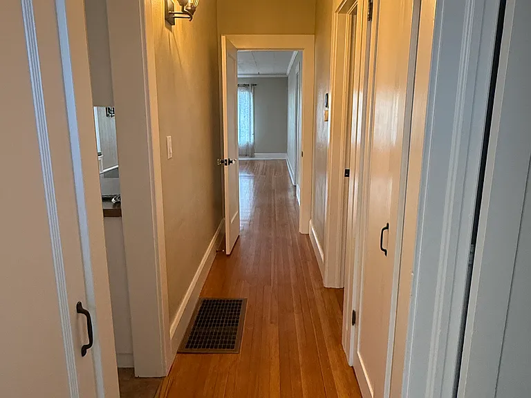 Hallway back into Living Area. Closeable door
