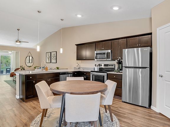 Spacious Kitchens with Breakfast Bar and Room for a Table
