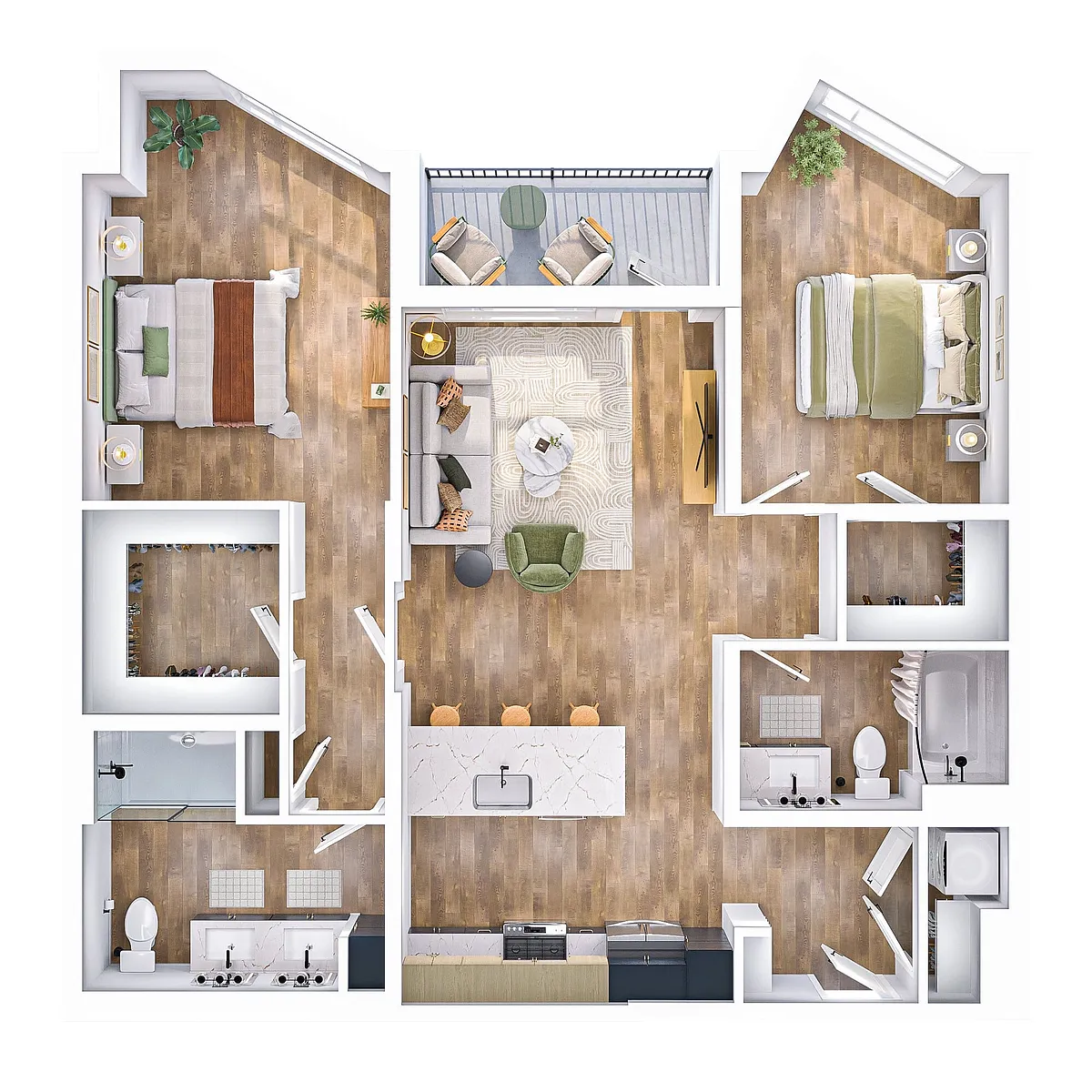 Floor plan B4