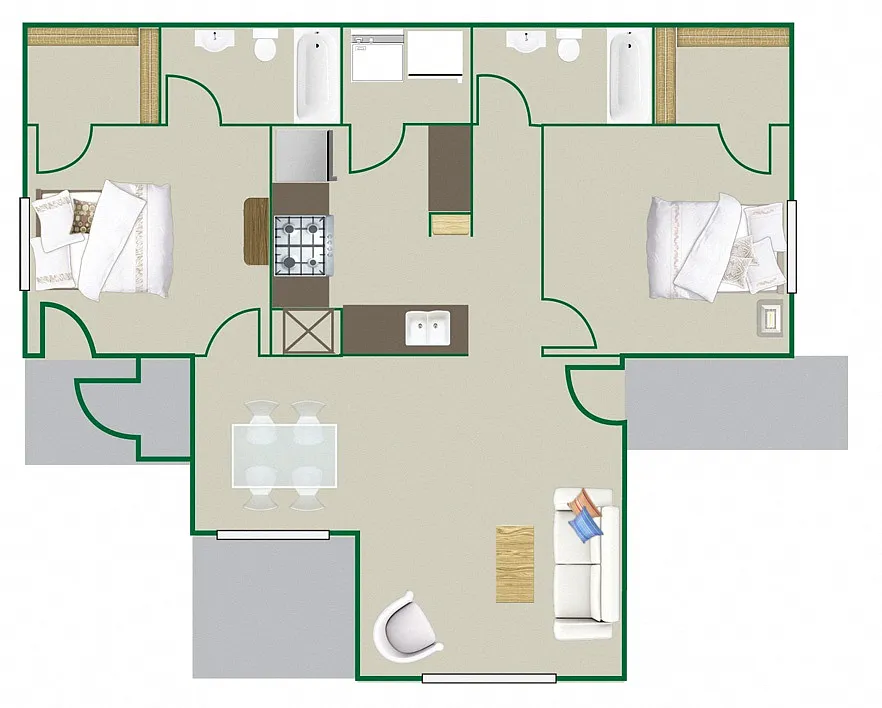 Floor plan B2