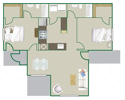 Floor plan B2