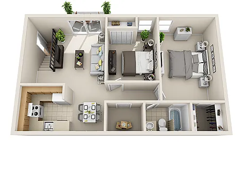 Floor plan Flowering Dogwood