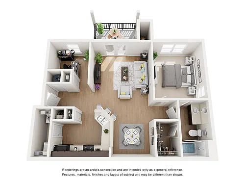 Floor plan Conner (A4)